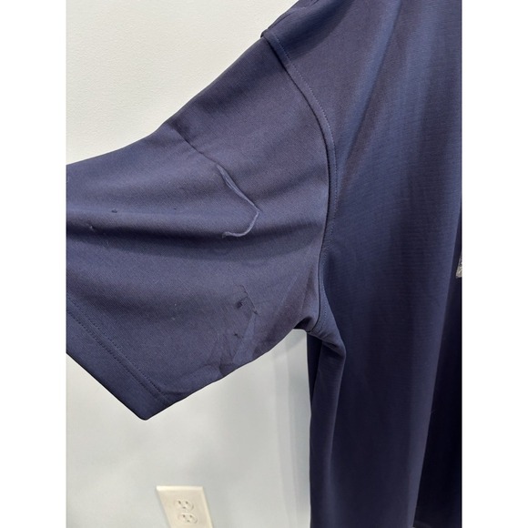 Pebble Beach Dry Luxe Performance Men's XL Shirt Navy Blue Moisture Wicking NWT - Picture 10 of 10
